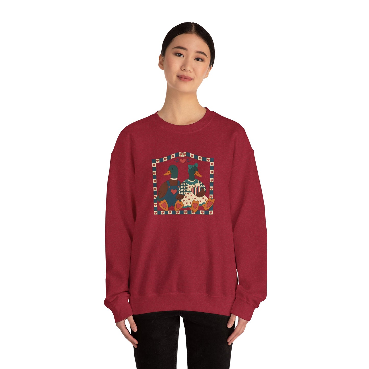Vintage Geese Unisex Heavy Blend™ Crewneck Sweatshirt
